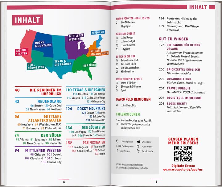 Image du produit Reiseführer USA (Allemand, Charles Teuschl, 2024)