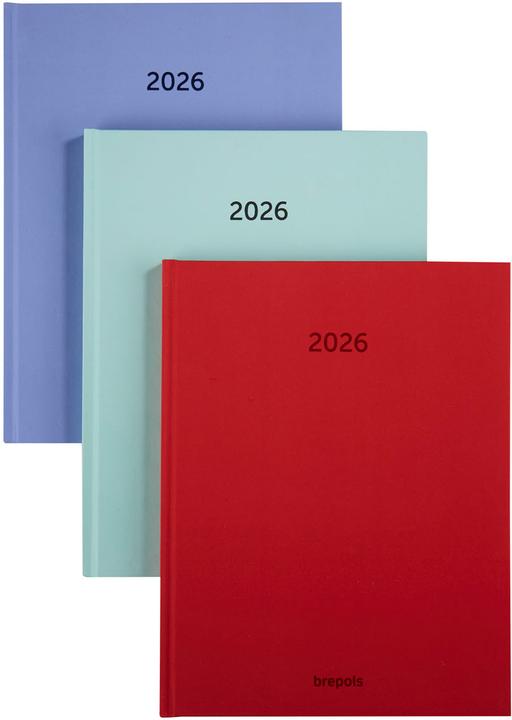 Immagine prodotto Brepols Agenda Timing Alba 2025 26.3.1472 1W/2S assortiti. ML 17x22cm (17 x 22 cm, 1 settimana / 2 pagine)