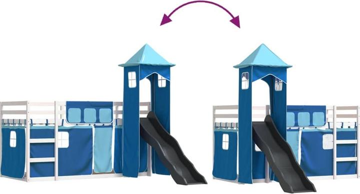 Produktbild vidaXL Etagenbett (90 x 200 cm)