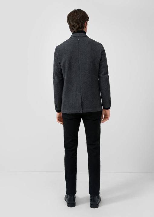 Produktbild s.Oliver Indoor-Jacke Strickjacke mit Reverskragen (48)