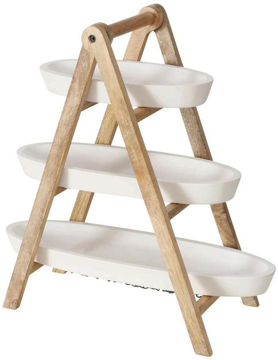 Boltze Home Boltze Etagere Manum, Braun, Produkttyp: Etagere, Materialtyp: Holz