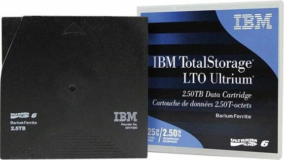 Produktbild IBM LTO 6, 2.5/ 6.25TB, P-Case, inkl. Label (LTO-6 Ultrium, 2500 GB)