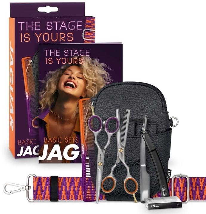 Image du produit Jaguar Pakket Scissors Basic Set The Stage is Yours Relax (14 cm)