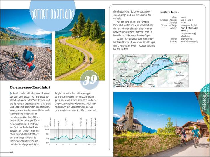 Image du produit Velotouren am Wasser Erlebnis Schweiz (Allemand, Hallwag Kümmerly+Frey AG, 2021)