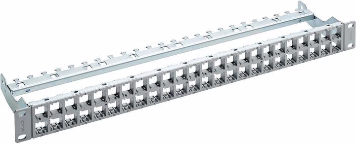 Produktbild R&M Patchpanel 48 Port Kat 6A 1HE 19 HD ELISO ungeschirmt, leer