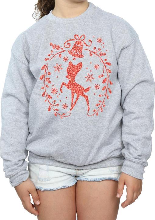 Image du produit Disney - Sweat BAMBI CHRISTMAS WREATH - Fille (140, 146)