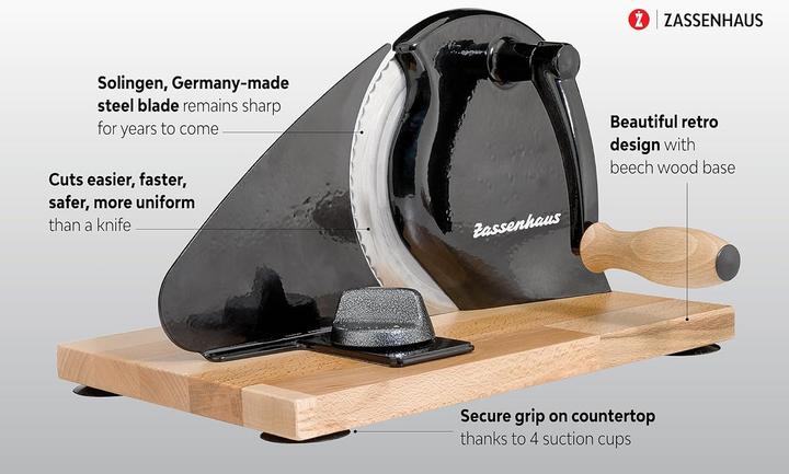Actual product image Zassenhaus Manual bread slicer