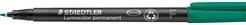 Actual product image Staedtler 10 Lumocolor foil pens green 0.6 mm permanent (Green, 0.60 mm, 10 x)