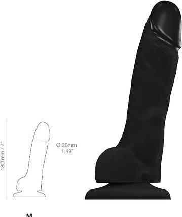 Image du produit Strap-on-me Soft Realistic Noir Taille M