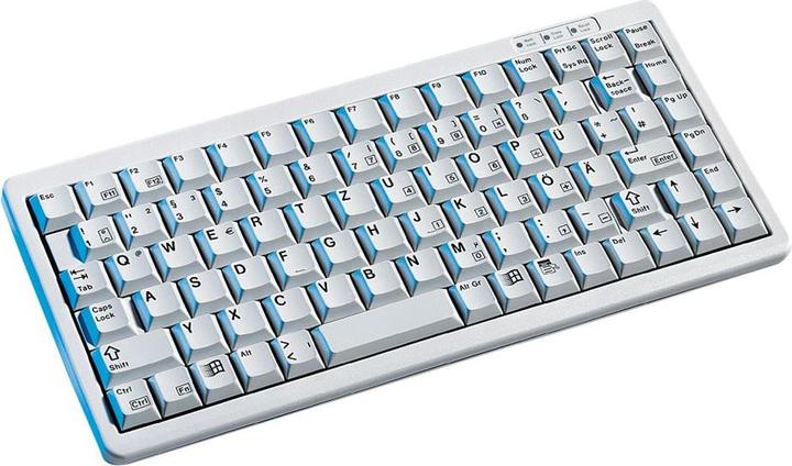 Produktbild CHERRY Compact keyboard 86 key USB/PS2 FRENCH (FR, Kabelgebunden)