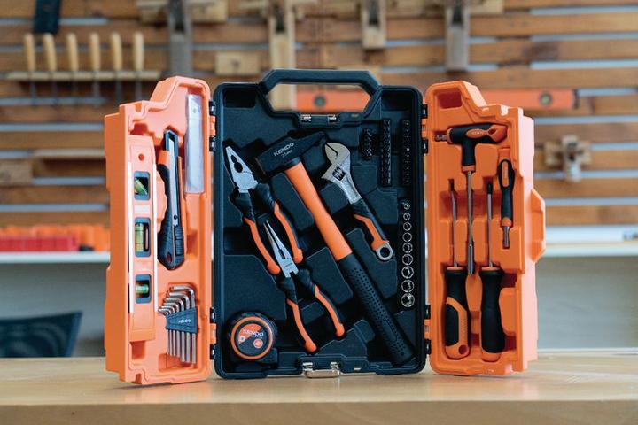 Produktbild Kendo Allzweck-Werkzeugset (59 Teile)