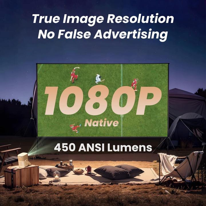 Actual product image Yaber T2 Plus (Full HD, 450 lm, 1.25:1)