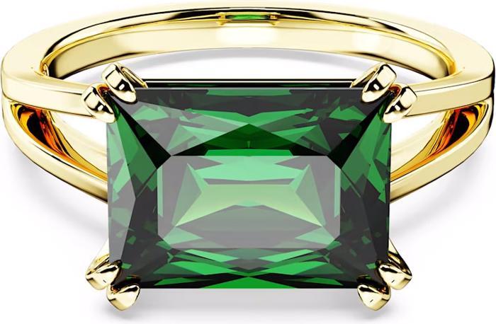 Image du produit Swarovski Matrix Cocktail Bague Rectangle Vert Or (55)