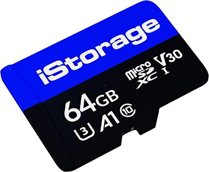 Actual product image iStorage microSD Card (10-Pack) (64 GB, microSDXC, U3, UHS-III)
