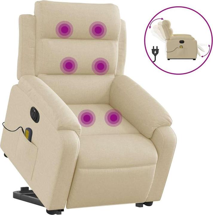 Image du produit vidaXL Massagesessel mit Aufstehhilfe