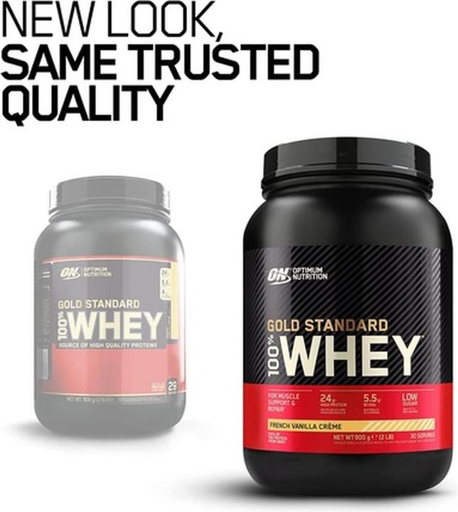 Produktbild Optimum Nutrition Gold Standard 100% Whey (896 g, 1x, French Vanilla Cream)
