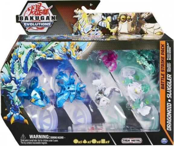 Produktbild Spin Master Figurka Figurki Bakugan Evolutions Mega rozgrywka Pack 4 (6062874/20134753)