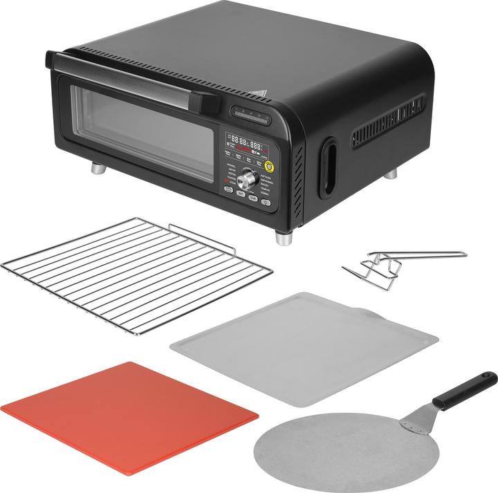 Genius Chef Pizza Ofen Set 6-tlg Airfryer/Grill (160 x 160 cm)