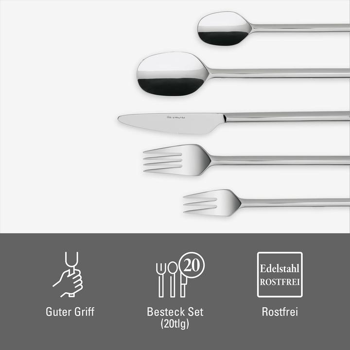 Productafbeelding Like. by Villeroy & Boch 20-delige bestekset Zoals (20 Pcs., Bestekset)