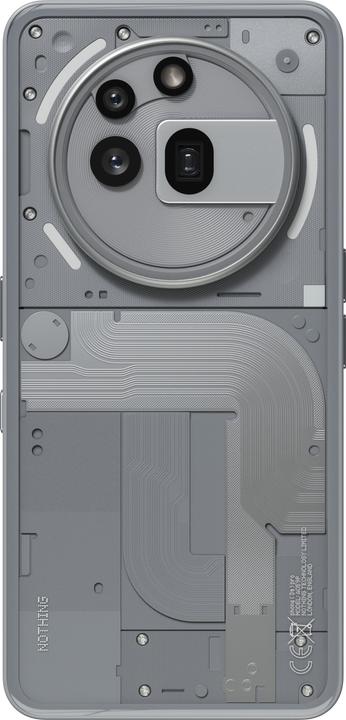 Produktbild Nothing Phone (3a) Pro (256 GB, Silver, 6.77", Dual SIM, 5G)
