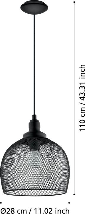 Actual product image EGLO Straiton (E27)