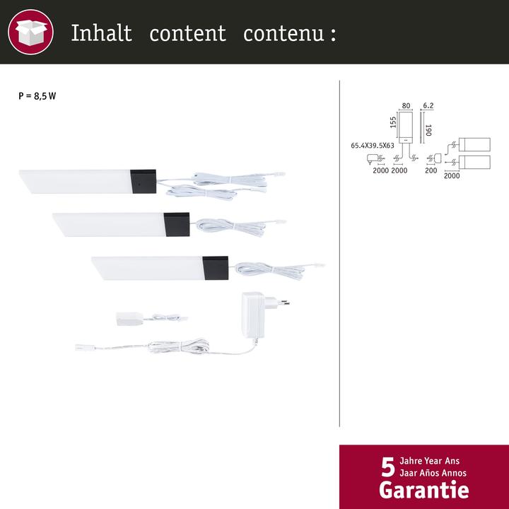 Image du produit Paulmann Luminaire d'agencement Bredo (230 lm)