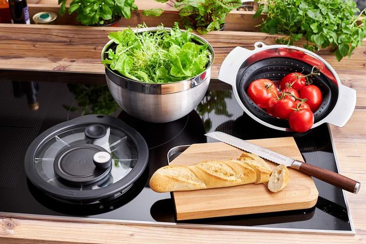 Actual product image Rösle Salad spinner with crank drive