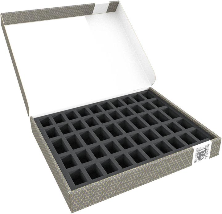 Feldherr FH58867 - Boîte de stockage - pour 50 miniatures (Carton, Mousse)