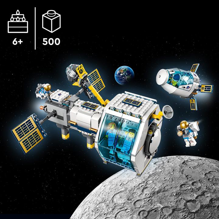 Actual product image LEGO Lunar Space Station (60349, LEGO City)