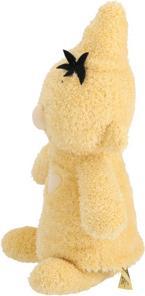 Actual product image Bumba soft toy fluffy plush - yellow, 35 cm (10 cm)
