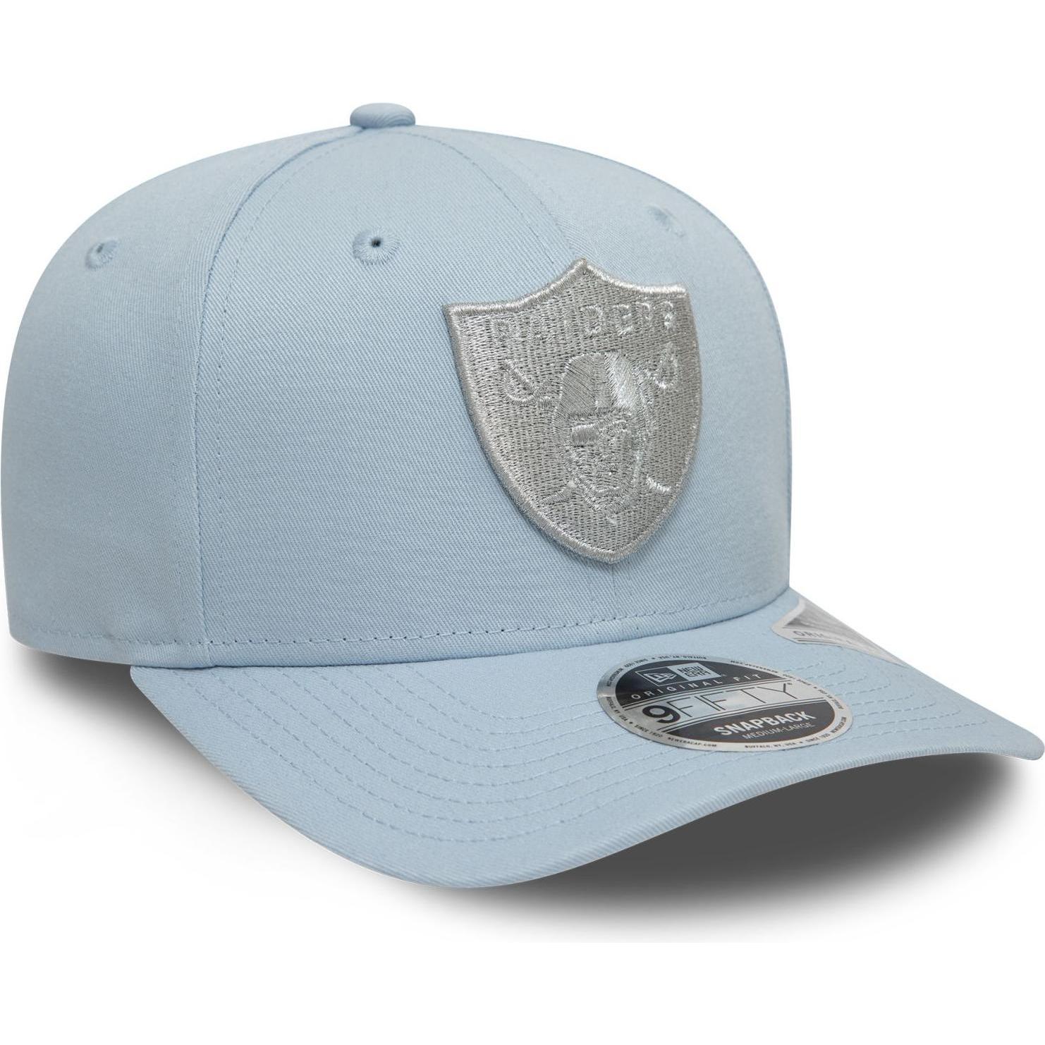 New Era, Herren, Cap, 9Fifty Original Snapback Cap Las Vegas Raiders - M/L, Blau, (M)
