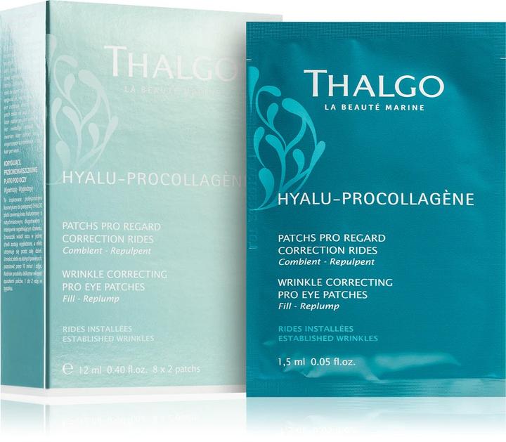 Image du produit Thalgo Hyalu-Procollagéne Correcteur de rides Pro Eye Patches (Patchs pour les yeux, 12 ml)