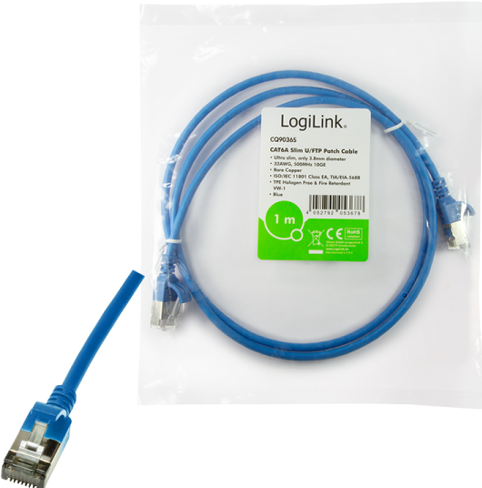 Actual product image LogiLink Network cable (STP, CAT6a, 3 m)