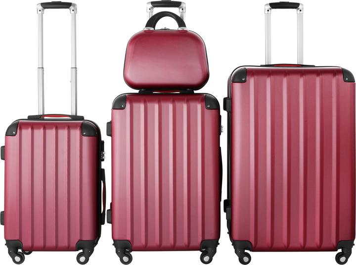Produktbild tectake Hartschalenkoffer (90 l, Handgepäck (bis 50l), M (50 - 90l), L (90 - 115l))