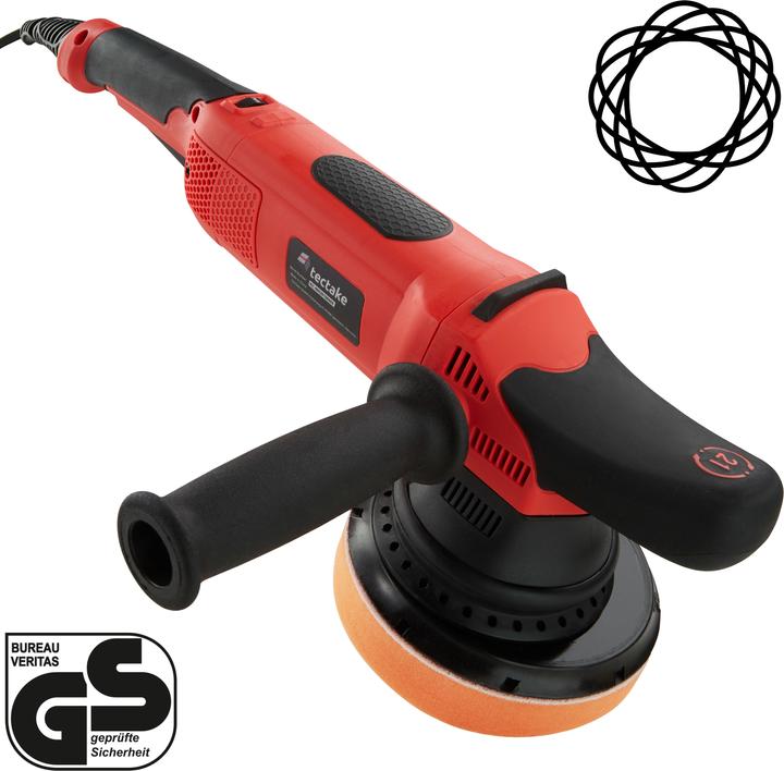 Produktbild tectake Exzenter Poliermaschine (Exzenterpolierer, 810 W)