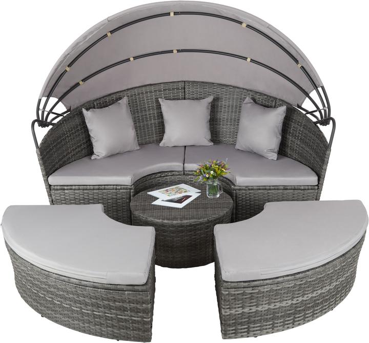 Image du produit tectake Salon de Jardin, Coquille