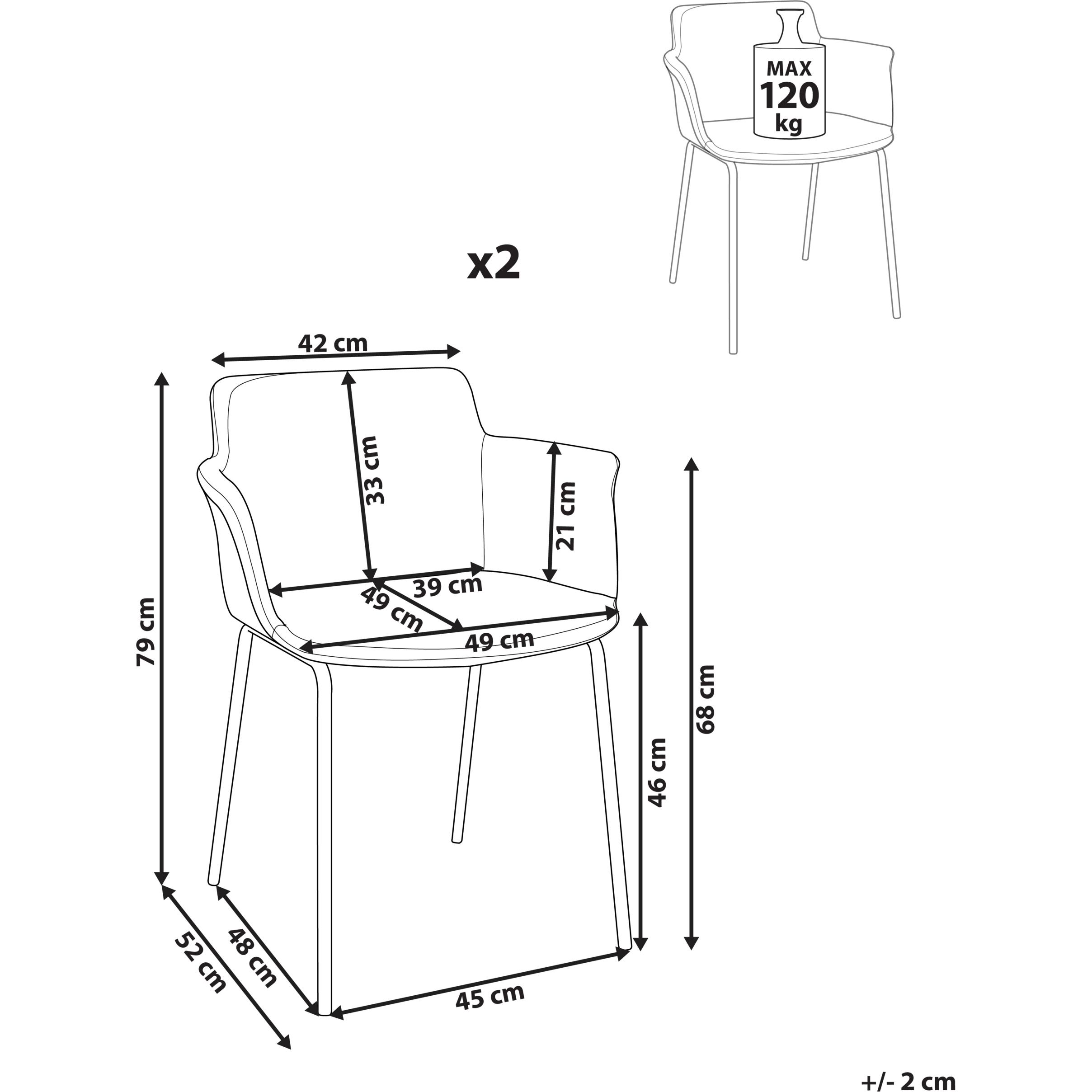 Thumbnail - Beliani, Stühle, Belfield