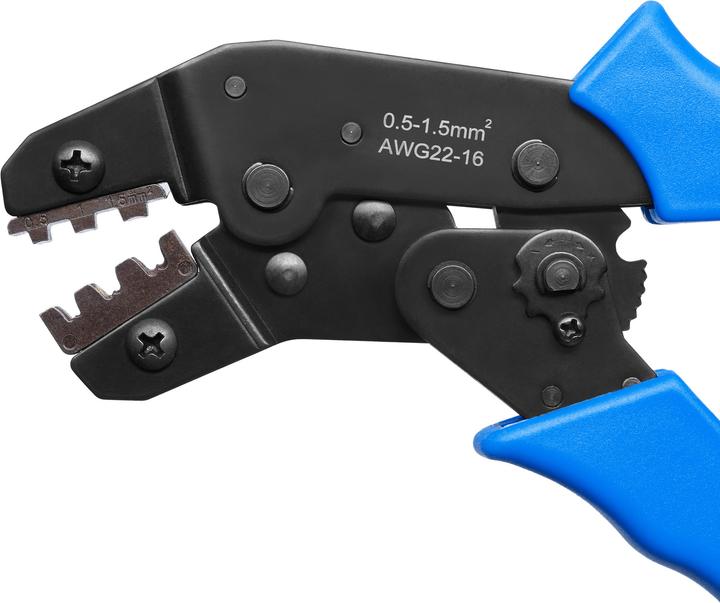 Actual product image tectake Wire crimper, wire cutting tool, crimping pliers (195 mm)