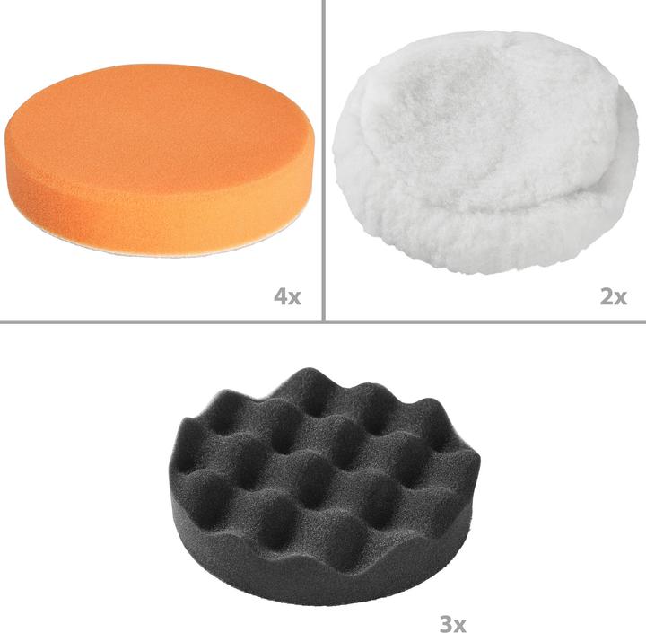 Produktbild tectake Exzenter Poliermaschine 810W (Exzenterpolierer, 810 W)