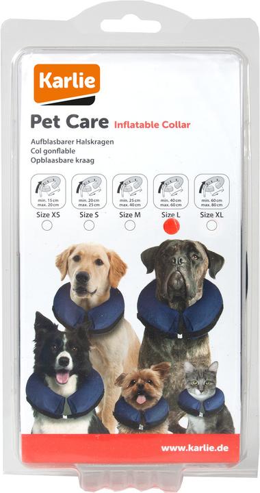 Actual product image Karlie Inflatable dog collar (Dog)