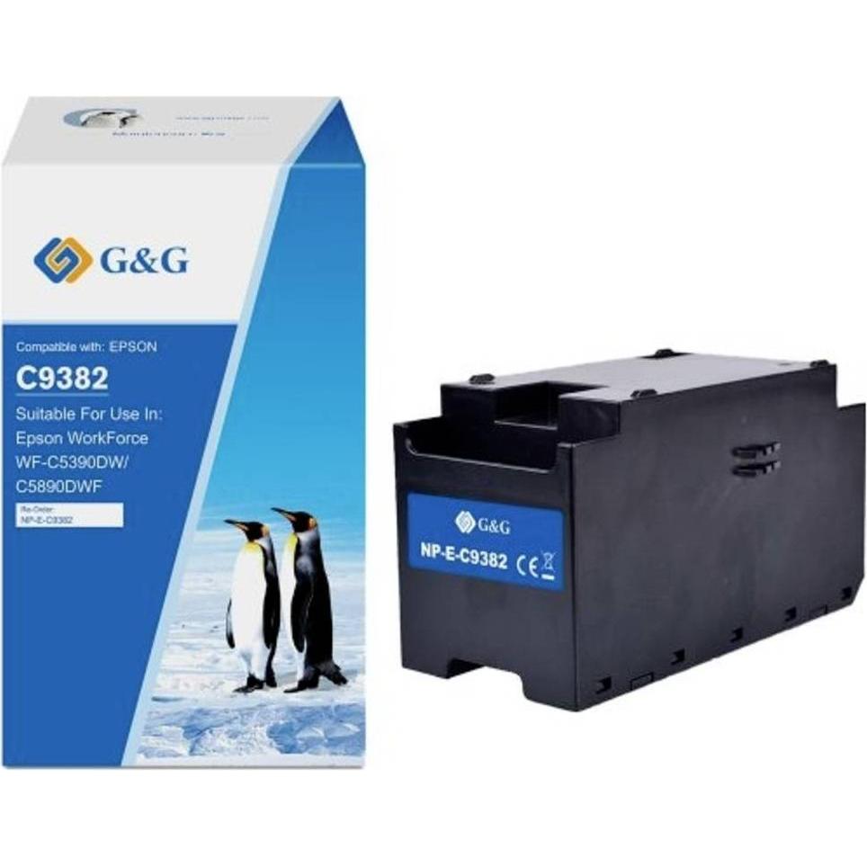 G&G Resttinten-Behälter Kompatibel NP-E-C9382, Drucker Zubehör