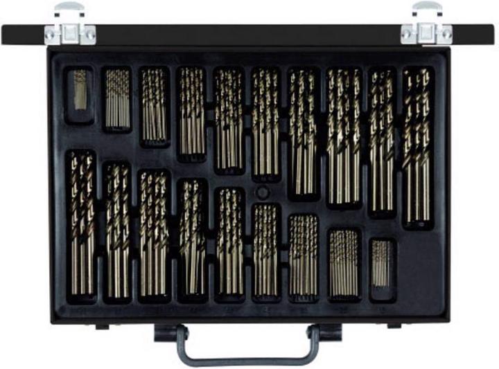 Produktbild Gedore Red red R93500170 Spiralbohrersatz Ø 1-10mm 0.5-Steigung 170-teilig (1 mm, 1.5 mm, 2 mm, 2.5 mm, 3 mm, 3.5 mm, 4 mm, 4.5 mm, 5 mm, 6 mm, 6.5 mm, 7 mm, 7.5 mm, 8 mm, 8.5 mm, 9 mm, 9.5 mm, 10 mm)