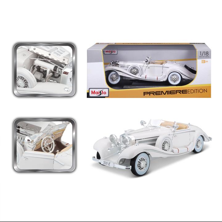Image du produit Maisto Mercedes Benz 500K Maharadscha 1936