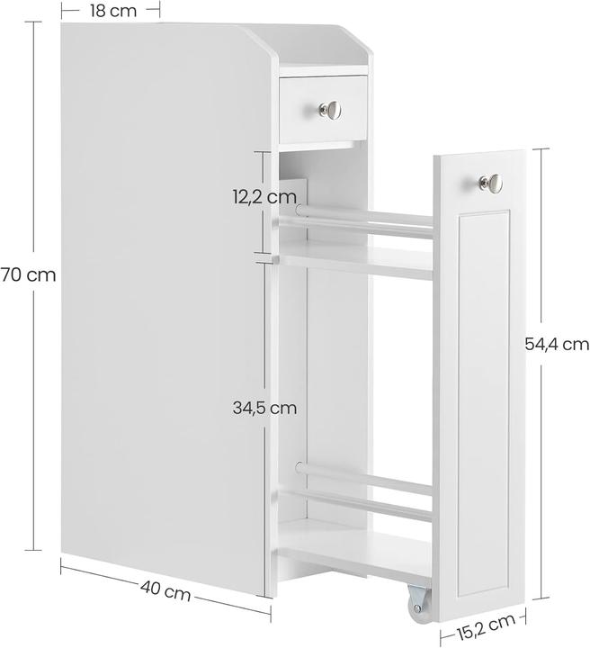 Immagine prodotto Vasagle Polo (40 x 18 x 70 cm)