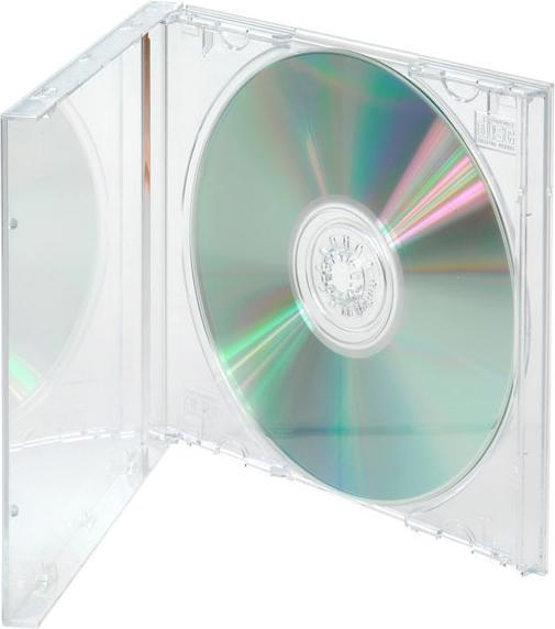 Immagine prodotto Vivanco Custodia per CD per un CD, confezione da 5, trasparente