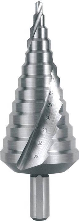 Produktbild Ruko Stufenbohrer HSS spiralgenutet Kreuzanschliff (4-39 Millimeter)
