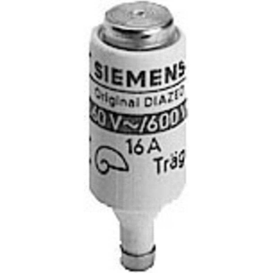 5x Siemens, Sicherung, DIAZEDSicherungseinsatz 0V für Kabelund Leitungsschutz Betriebsklasse (Diazed-Sicherung, 6 A)