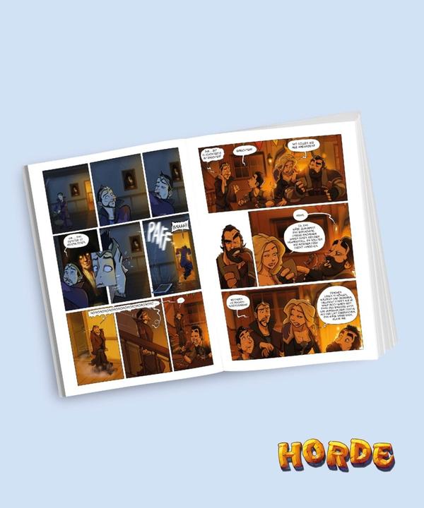 Actual product image HORDE – Das Erste Zeitalter (German, Gronkh, Liza Grimm, Marvin Clifford, Pandorya, PhunkRoyal, 2023)