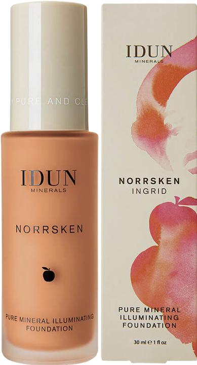 Actual product image IDUN Minerals Liquid foundation Norrsken Ylva