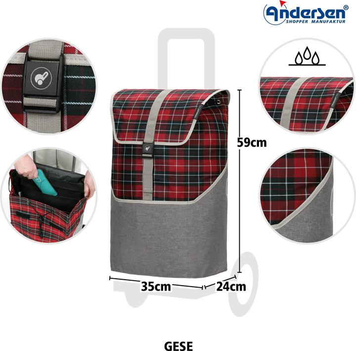 Immagine prodotto Andersen Unus Shopper Gese